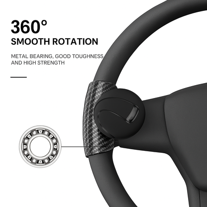 Easy-Spin Steering Knob